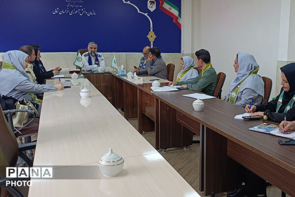 سفر معاون فعالیت های دانش آموزی کشور همراه با کارشناس جذب پیشتازان به خراسان شمالی 