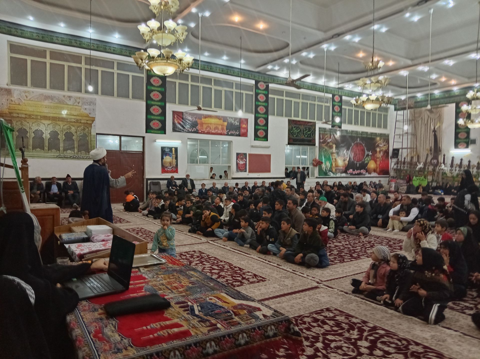 جشن میلاد حضرت علی اکبر (ع) در روستای نقاب خلیل آباد