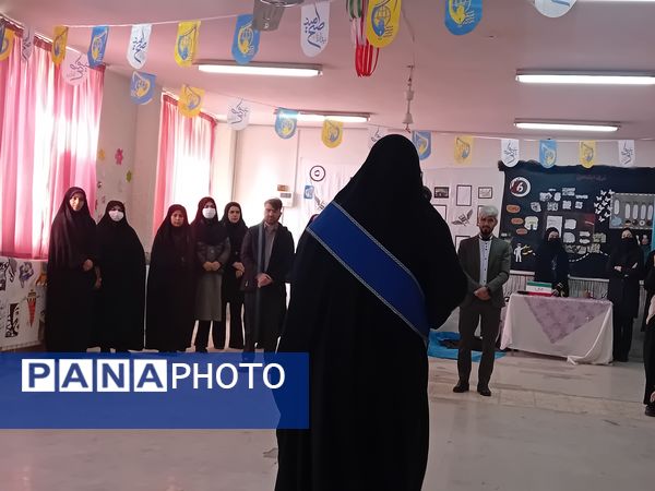 افتتاح مدرسه انقلاب در دبیرستان فاطمه الزهرا آشخانه