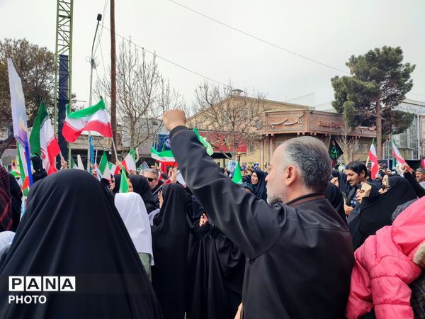 قاب پانا میزبان راهپیمایی روز قدس در شهرستان نیشابور 