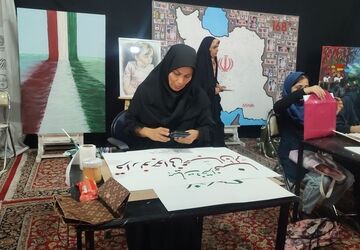 برپایی نمایشگاه «مجاهدین خستگی‌ناپذیر» در چهلمین روز شهادت رهبر شهید
