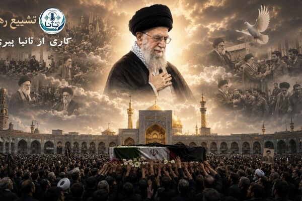 حماسه بی نظیر مردم در آخرین دیدار با رهبر شهید 