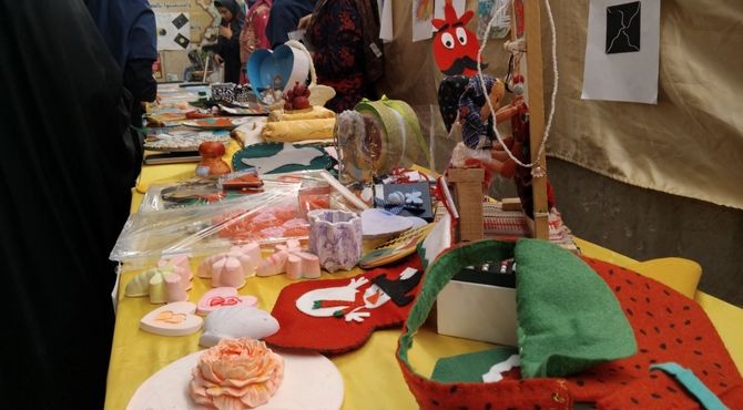 جشنواره هنری «ماها» در دبیرستان معراج ناحیه 1 کرج 