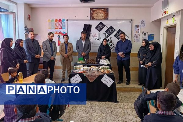 مراسم عزاداری ایام فاطمیه و بزرگداشت شهادت حضرت زهرا (س)  و افتتاح کلاس سایت دبستان شهید نوروزعلی حسینی