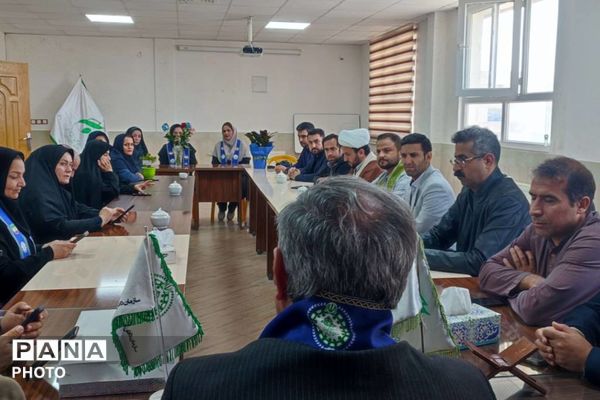 مراسم سالروز تاسیس سازمان دانش آموزی در خراسان شمالی