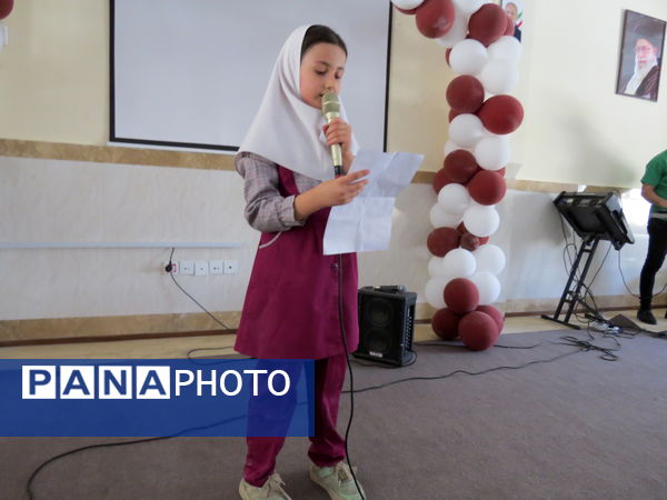 جشن الفبا در مدرسه دخترانه امام خمینی(ره) بجنورد