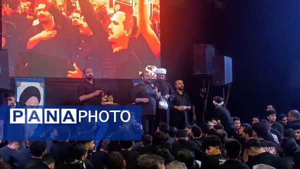 مراسم شب عاشورا در هیئت محبان ابوالفضل نیشابور 