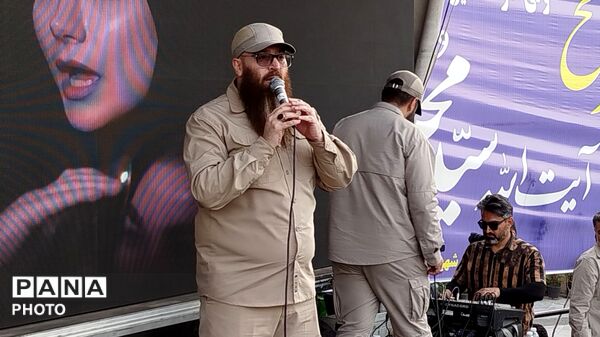 نمایش اقتدار و حمایت جان فدائیان امام رضایی ورامین