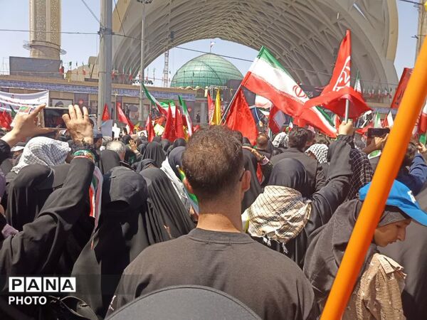 به همراه طوفان سرخ غیرت