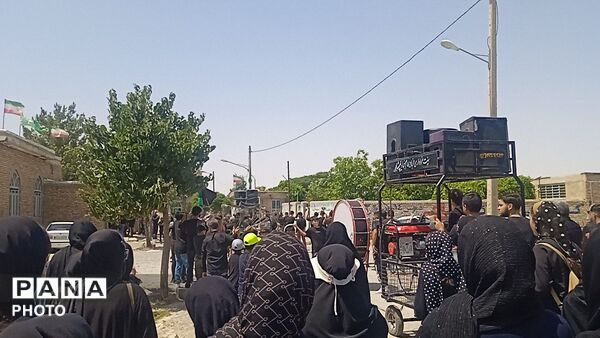 نهمین روز از مراسم عزاداری امام حسین (تاسوعای حسینی)در مسجد امام سجاد(ع)