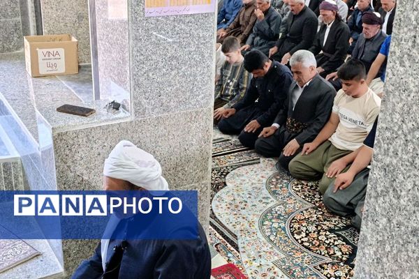 نماز عید سعید قربان در ثلاث باباجانی