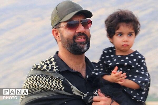 طنین نام حسین در سپیده‌دم باشت؛ از میدان خروجی تا آستانه‌ سیدمحمد