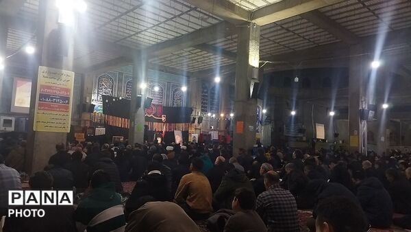مراسم شب ۲۱ رمضان در مسجد جامع نیشابورـ۱