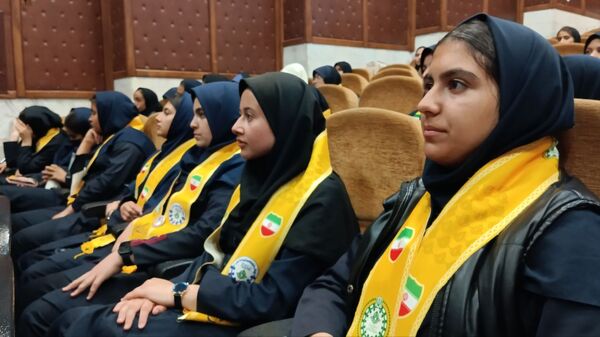 اختتامیه دوازدهمین پیش‌اردوی ملی پیشتازان دختر در زنجان