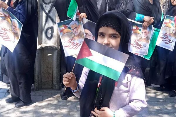 حضور پرشور مردم ناحیه یک شهرری در راهپیمایی روز جهانی قدس