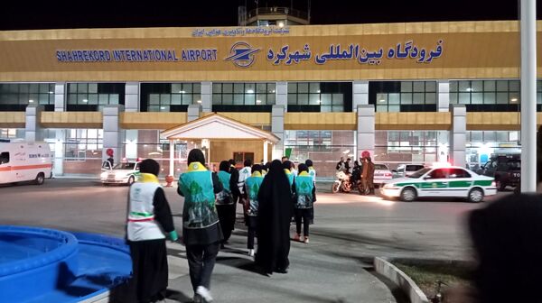 آیین استقبال از ۶ شهید گمنام در استان چهارمحال و بختیاری