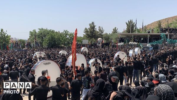 مراسم عاشورای حسینی در شهر خور