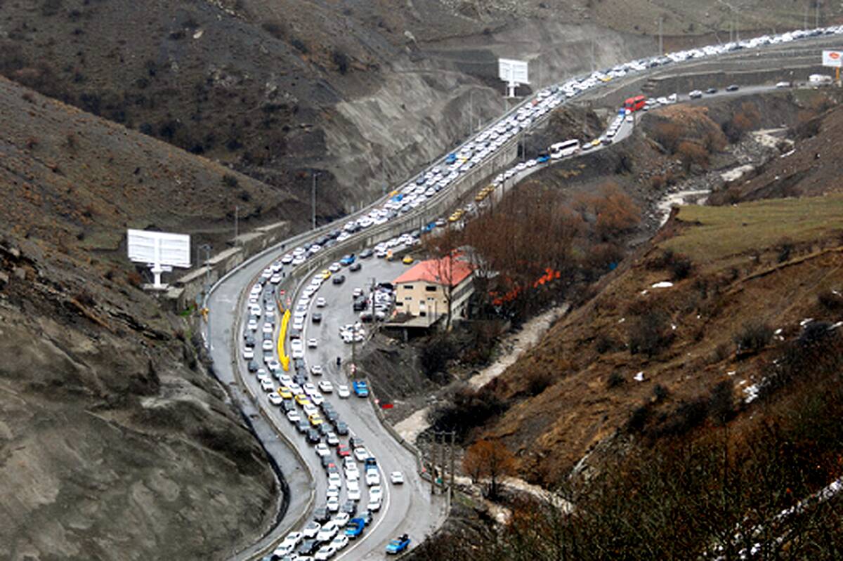 جاده چالوس یک طرفه می‌شود