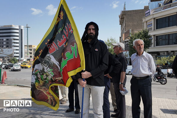 حماسه جاماندگان اربعین در کرمانشاه