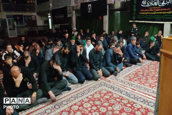 مراسم شهادت قائد امت در شهر بار نیشابور