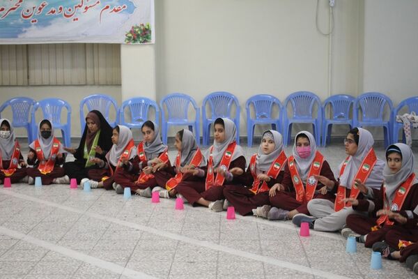 اردوی«شب در مدرسه» در دبستان نور الهدی