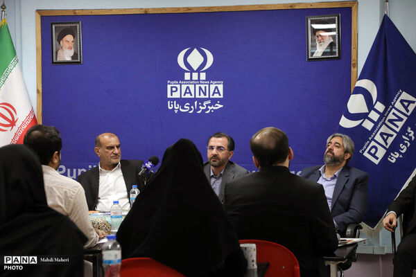 دیدار صمیمی قائم مقام سازمان دانش آموزی با خبرنگاران خبرگزاری پانا