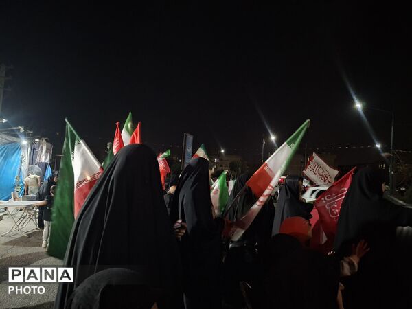 حضور پر شور مردم در مراسم شهادت امام حسن مجتبی (ع) 