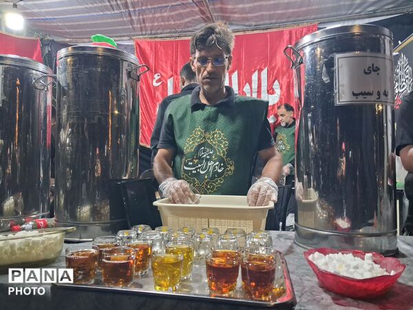موکب خیمه العباس در شب تاسوعای حسینی 