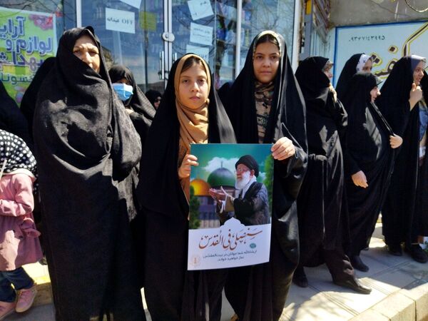 راهپیمایی روز جهانی قدس در شهر راز