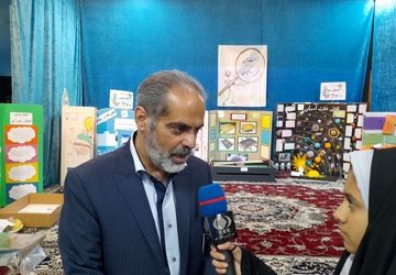 افتتاح نمایشگاه جابر‌بن‌حیان در ناحیه ۳ آموزش و پرورش قم