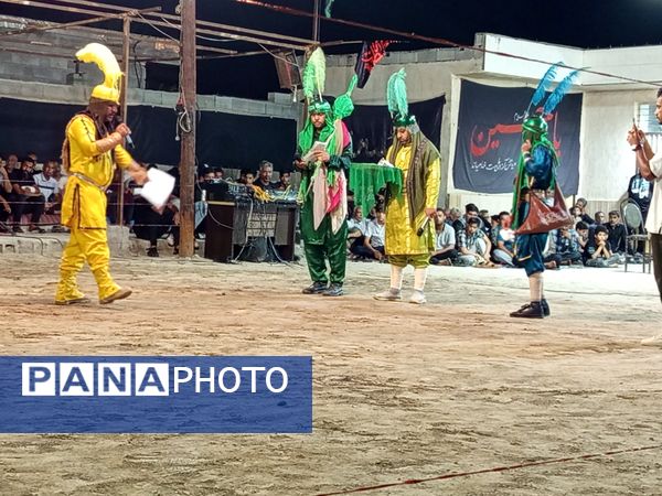 اجرای دوباره تعزیه در پشت علی‌آباد میناب