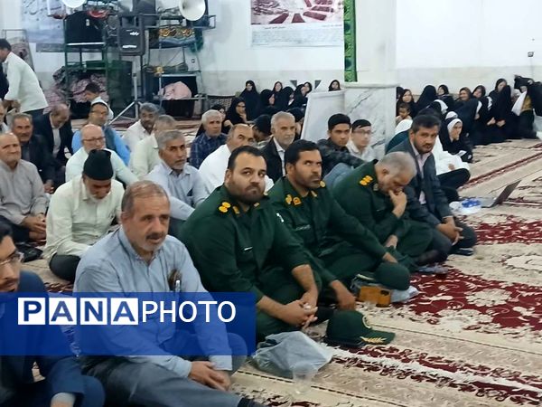 یادواره شهدا شهر کندر شهرستان خلیل‌آباد