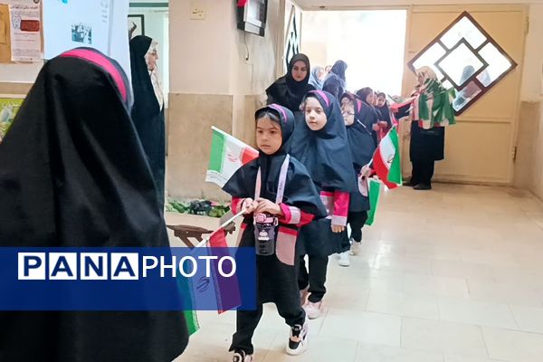 برگزاری جشن شکوفه های کلاس اولی در مدارس میقات و حضرت معصومه (س) منطقه پردیس 