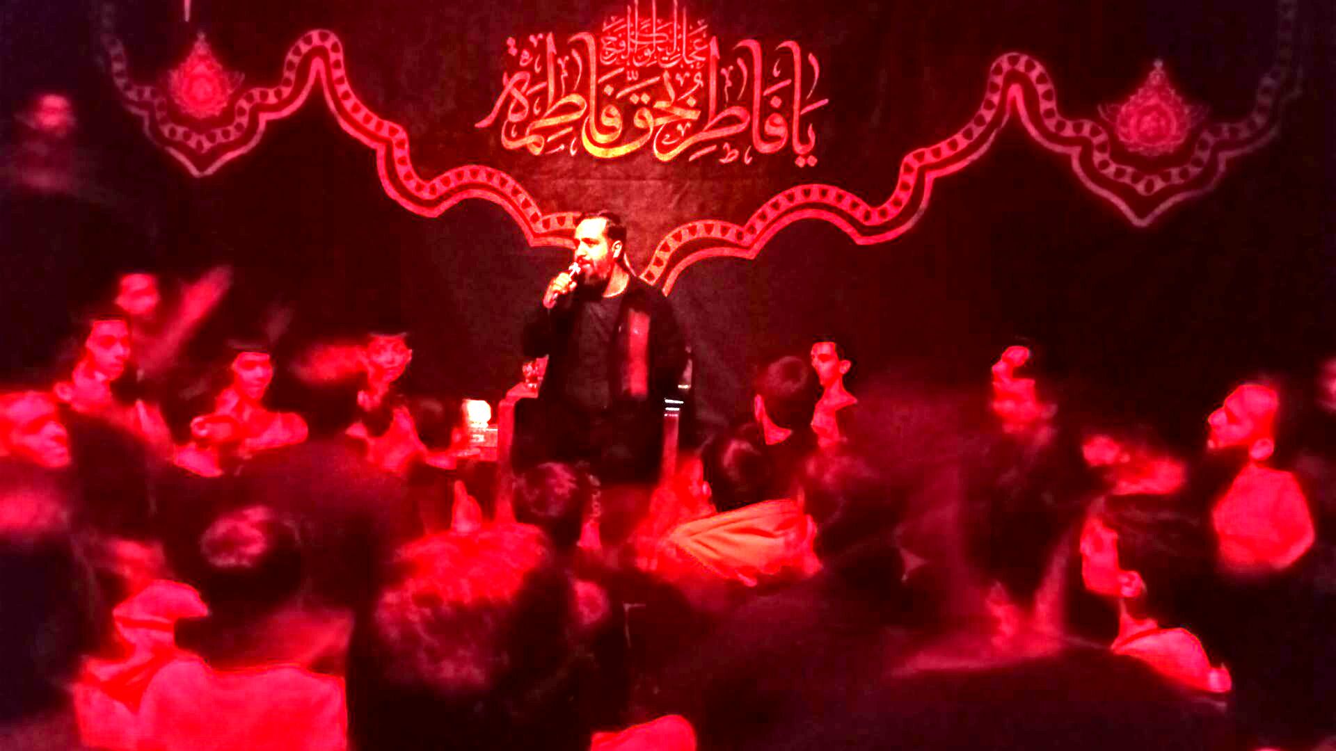 مراسم فاطمیه لاران 