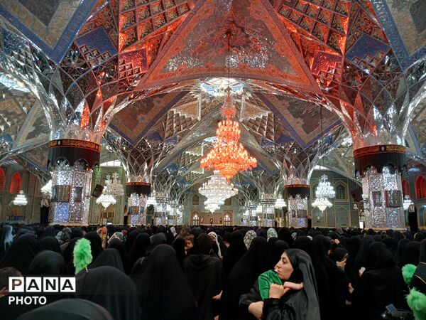 در حریم کوچکترین سرباز کربلا