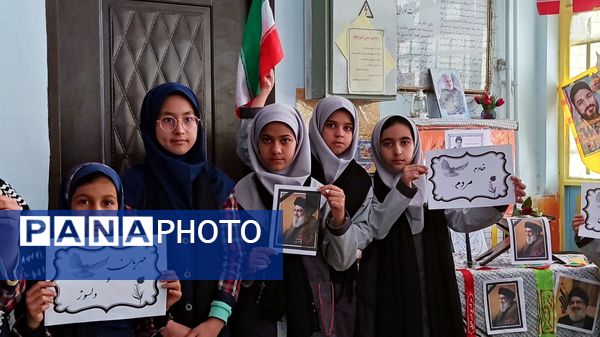 صبحگاهی با یاد شهید مقاومت در دبستان شهید رجبی ناحیه ۶ مشهد