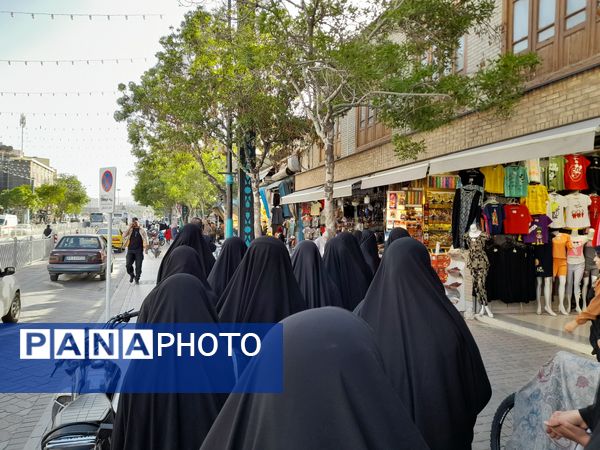 اولین روز اقامت دانش‌آموزان دبیرستان‌‌دخترانه‌‌‌‌غیاثی در مشهد مقدس 
