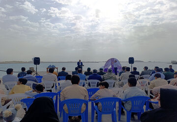 جشن طلیعه بندگی پسران مکلف جزیره بوموسی