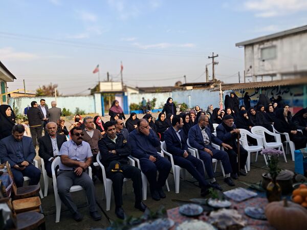 افتتاح مرکز دولتی یادگیری محلی روستای تلوک قائمشهر
