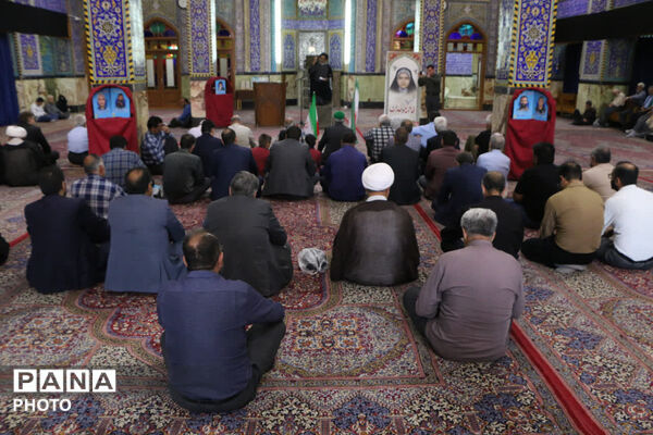 یادبود شهیده جان فدای یزدی در مسجد حظیره یزد