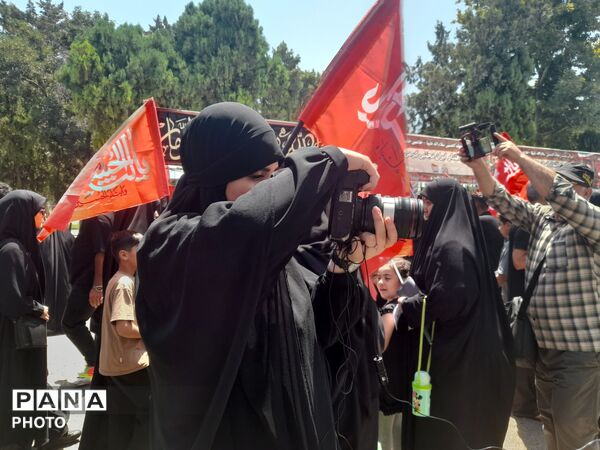 حضور پرشور کودکان و نوجوانان در جاماندگان اربعین در امامزاده محمد(ع) کرج