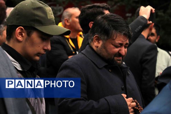 مراسم تشییع شهدای خدمت در تبریز 