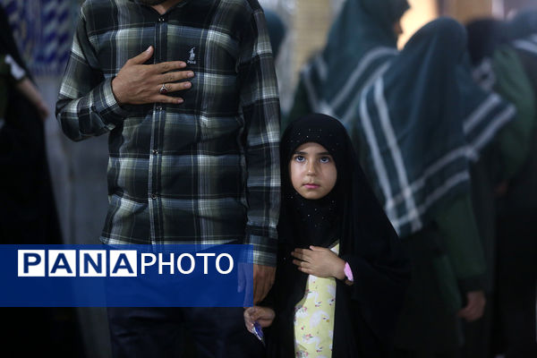 عزاداری شهادت دختر سه ساله امام حسین(ع) در قم