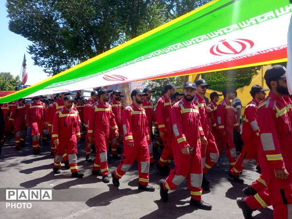 برگزاری مهمونی کیلومتری غدیر در اصفهان