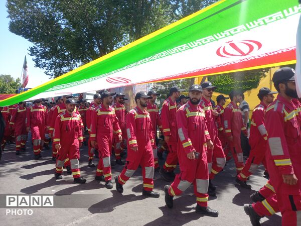 برگزاری مهمونی کیلومتری غدیر در اصفهان