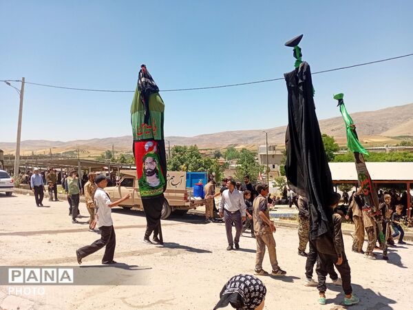 بیرانوند در سوگِ عاشورا به گریه می‌افتد