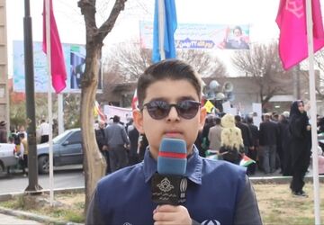 شور و حماسه راهپیمایی مردم شهرستان جعفرآباد قم