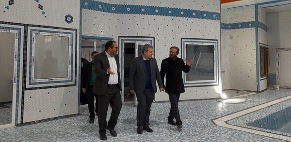 بازدید از  استخر دانش‌آموزی اسدآباد