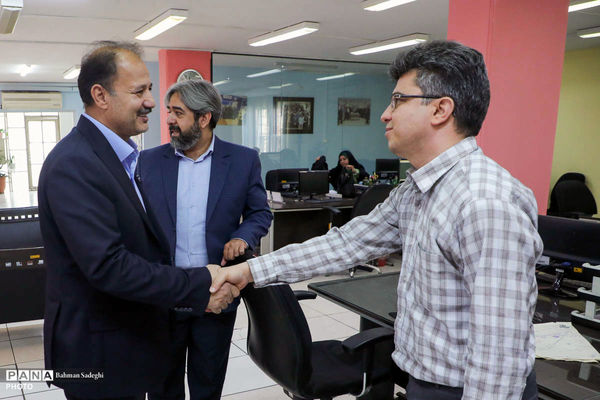 بازدید حسنعلی محمدی، نماینده مجلس شورای اسلامی از خبرگزاری پانا
‌