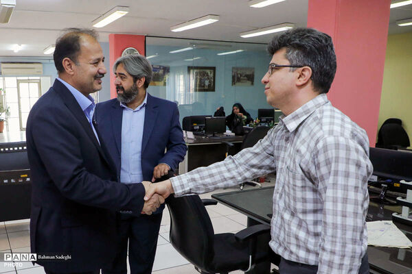بازدید حسنعلی محمدی، نماینده مجلس شورای اسلامی از خبرگزاری پانا
‌